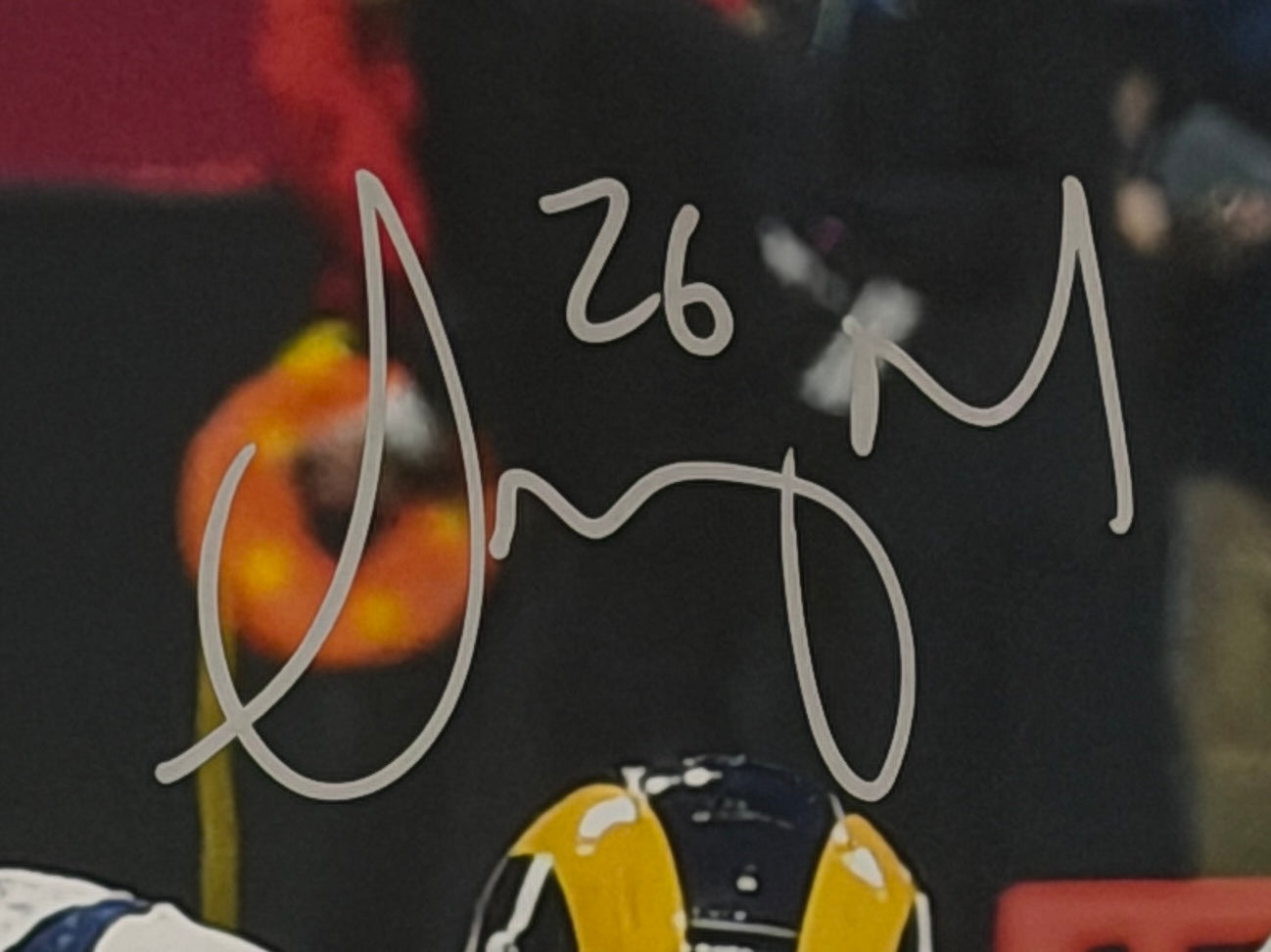 Sony Michel Signed/Autographed 16x20 Photo Patriots BAS 212058