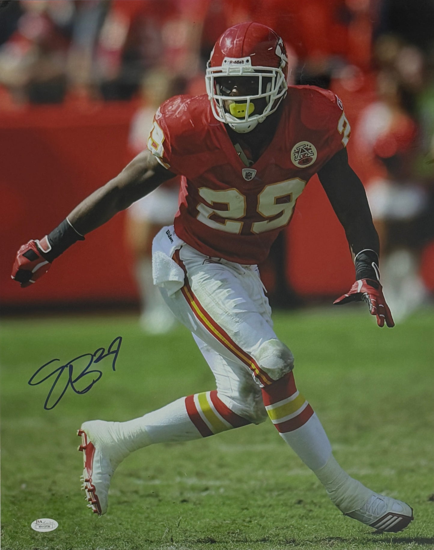 Eric Berry Signed/Autographed 16x20 Photo Chiefs BAS 212060