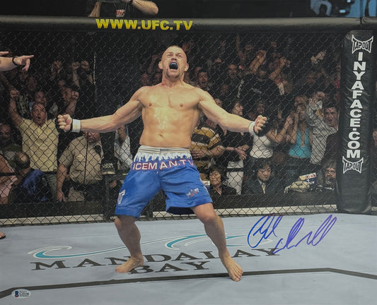 Chuck Liddell Signed/Autographed 16x20 Photo UFC HOF BAS 212061