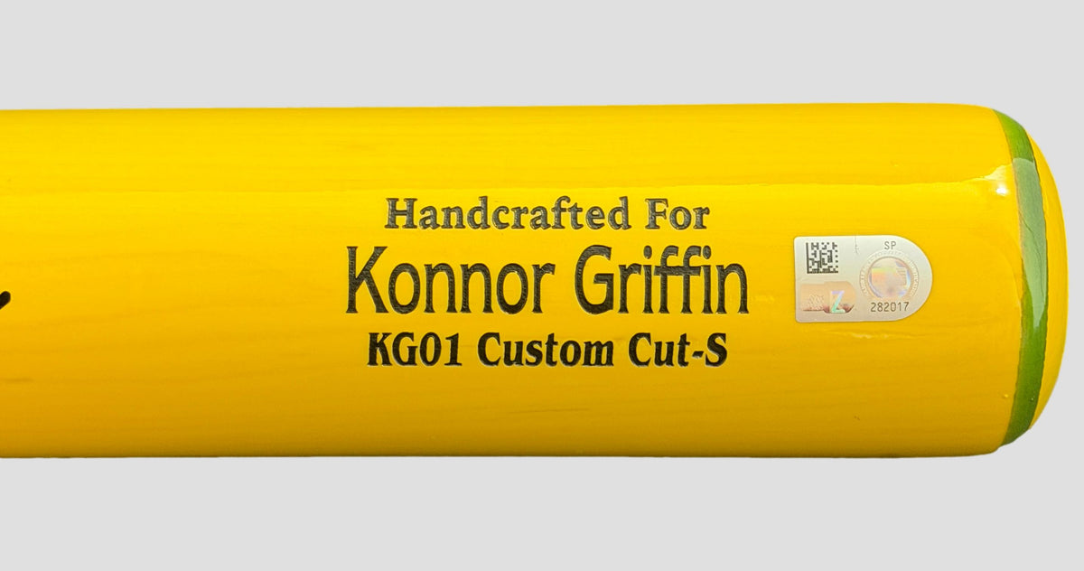 Konnor Griffin Signed/Auto Marucci KG01 Custom Baseball Bat Pirates MLB 211899