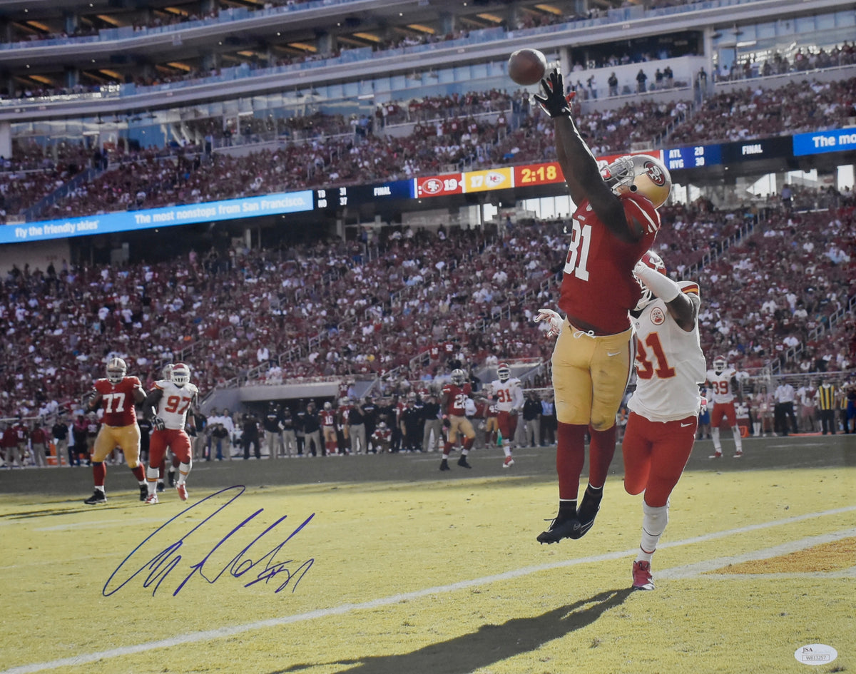 Anquan Boldin 49ers Signed/Autographed 16x20 Photo JSA 212024