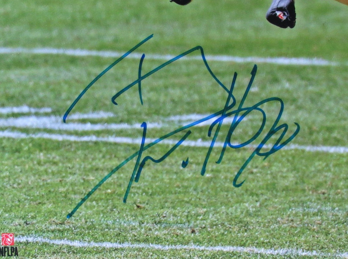 T.J. Watt Autographed 16x20 Photo Pittsburgh Steelers Framed Beckett 212633