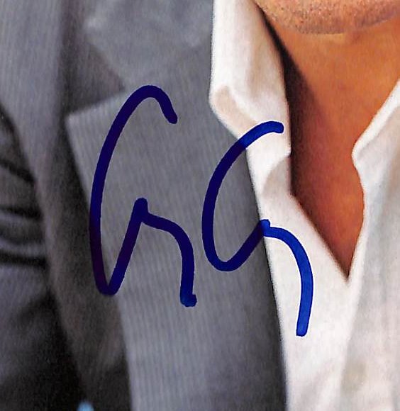 George Clooney Signed/Autographed 2008 TIME Magazine BAS 212075