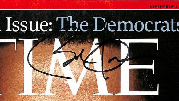 Barack Obama Signed/Autographed 2008 TIME Magazine BAS Letter 212076