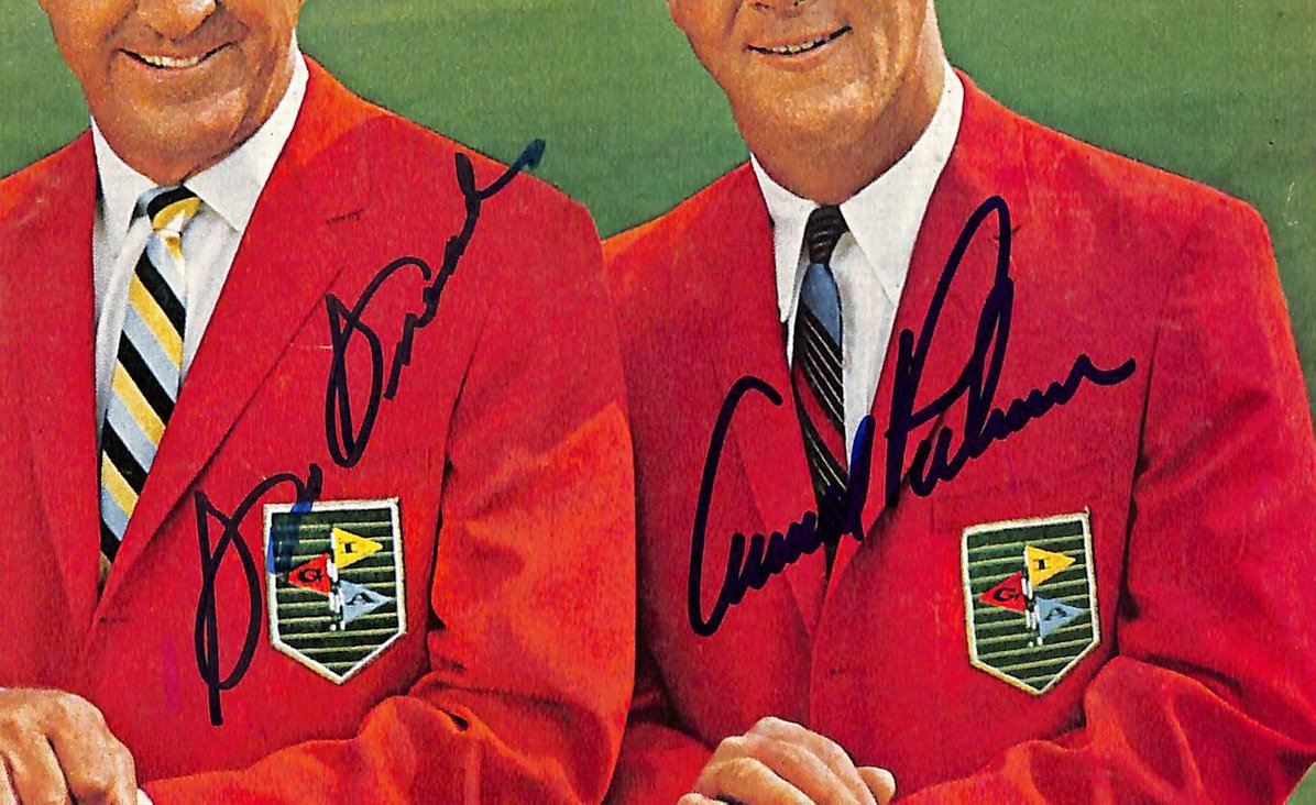 Sam Snead & Arnold Palmer Signed 1962 Sports Illustrated Golf BAS Letter 212077