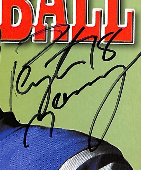 Peyton Manning HOF Signed 1998 Pro Football Magazine Colts JSA 212094