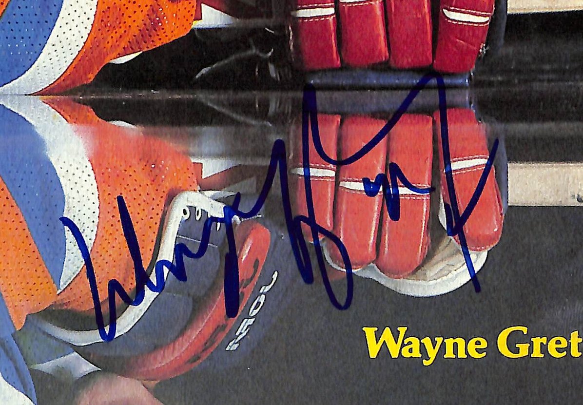 Wayne Gretzky HOF Signed/Autographed 1983 Sports Illustrated Oilers JSA 212102