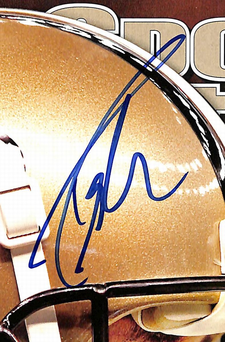 Drew Brees HOF Signed/Autographed 2007 Sports Illustrated Saints BAS 212103
