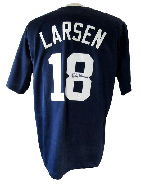 Don Larsen New York Yankees Autographed Custom Jersey JSA XHC36