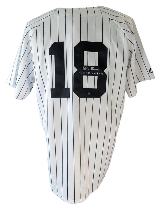 Don Larsen New York Yankees Autographed Majestic Jersey Steiner XHC49