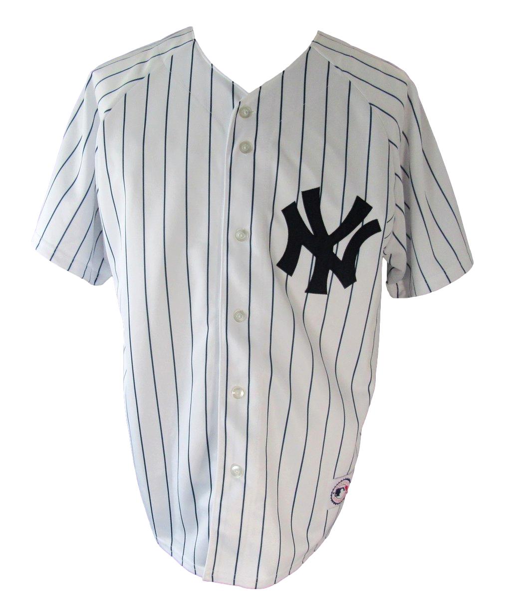 Don Larsen New York Yankees Autographed Majestic Jersey Steiner XHC49