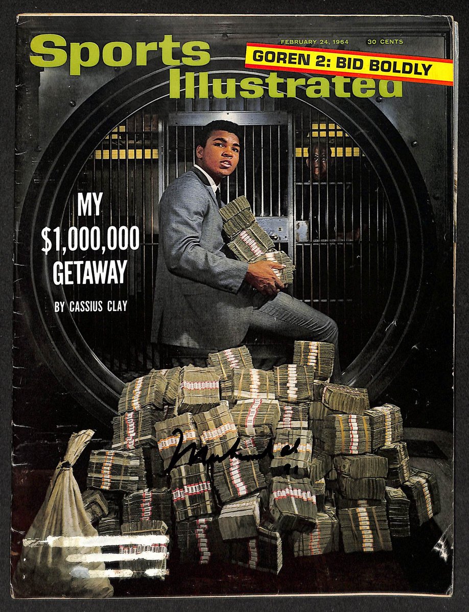 Muhammad Ali Signed 1964 Sports Illustrated Boxing PSA/DNA Letter 212110