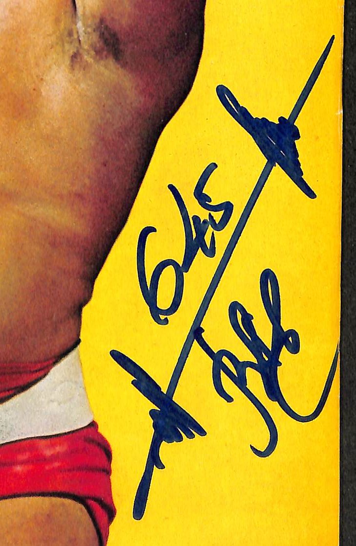 Vasili Alexeyev Signed/Autographed 1975 Sports Illustrated Olympics BAS 212117