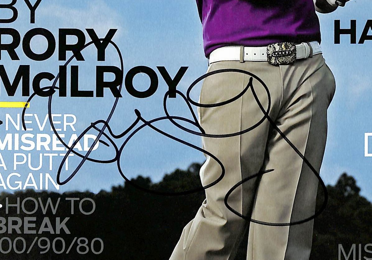 Rory McIlroy Signed/Autographed 2009 Golf Digest Magazine JSA 212119