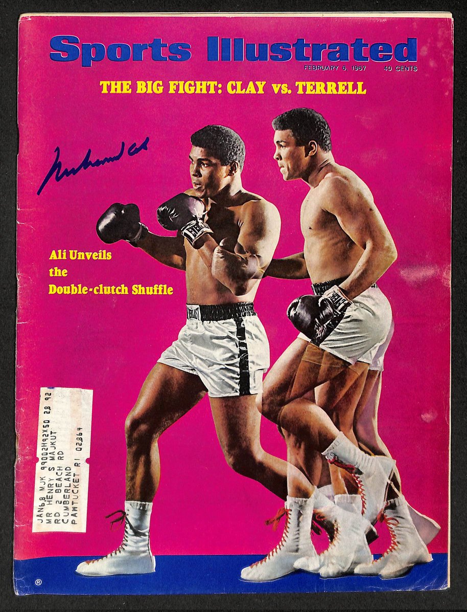 Muhammad Ali Signed/Autographed 1967 Sports Illustrated Boxing BAS Letter 212122