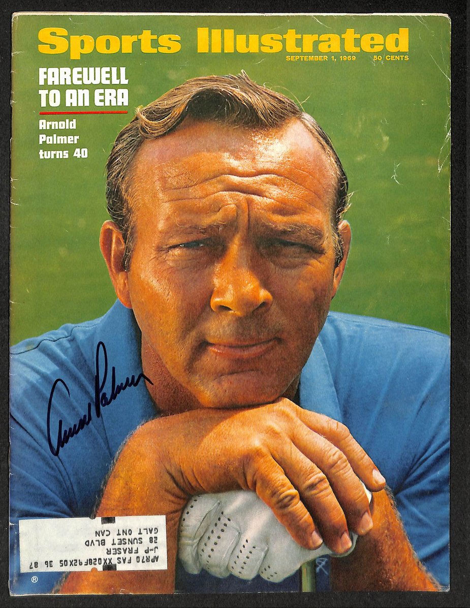Arnold Palmer Signed/Autographed 1969 Sports Illustrated Golf BAS Letter 212124