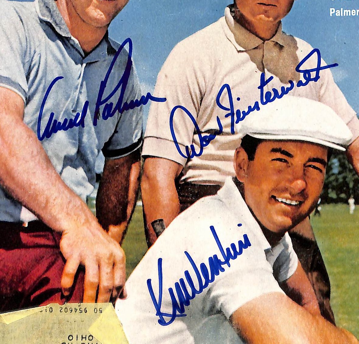 Arnold Palmer Venturi & Finsterwald Signed 1960 Sports Illustrated BAS Letter 27
