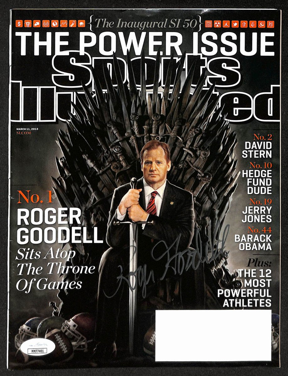 Roger Goodell Signed/Autographed 2013 Sports Illustrated NFL JSA 212143