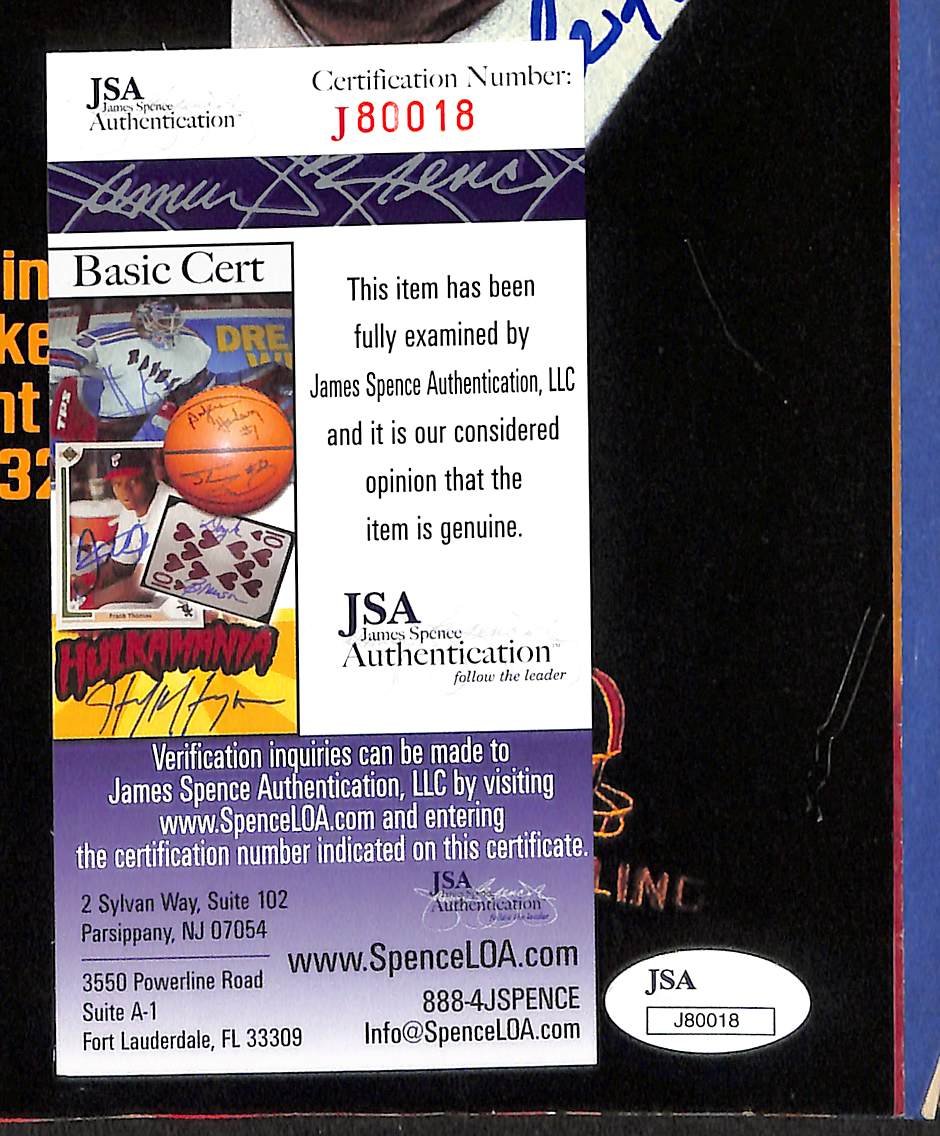 Eddie Robinson Signed/Autographed 1985 Sports Illustrated Grambling JSA 212144