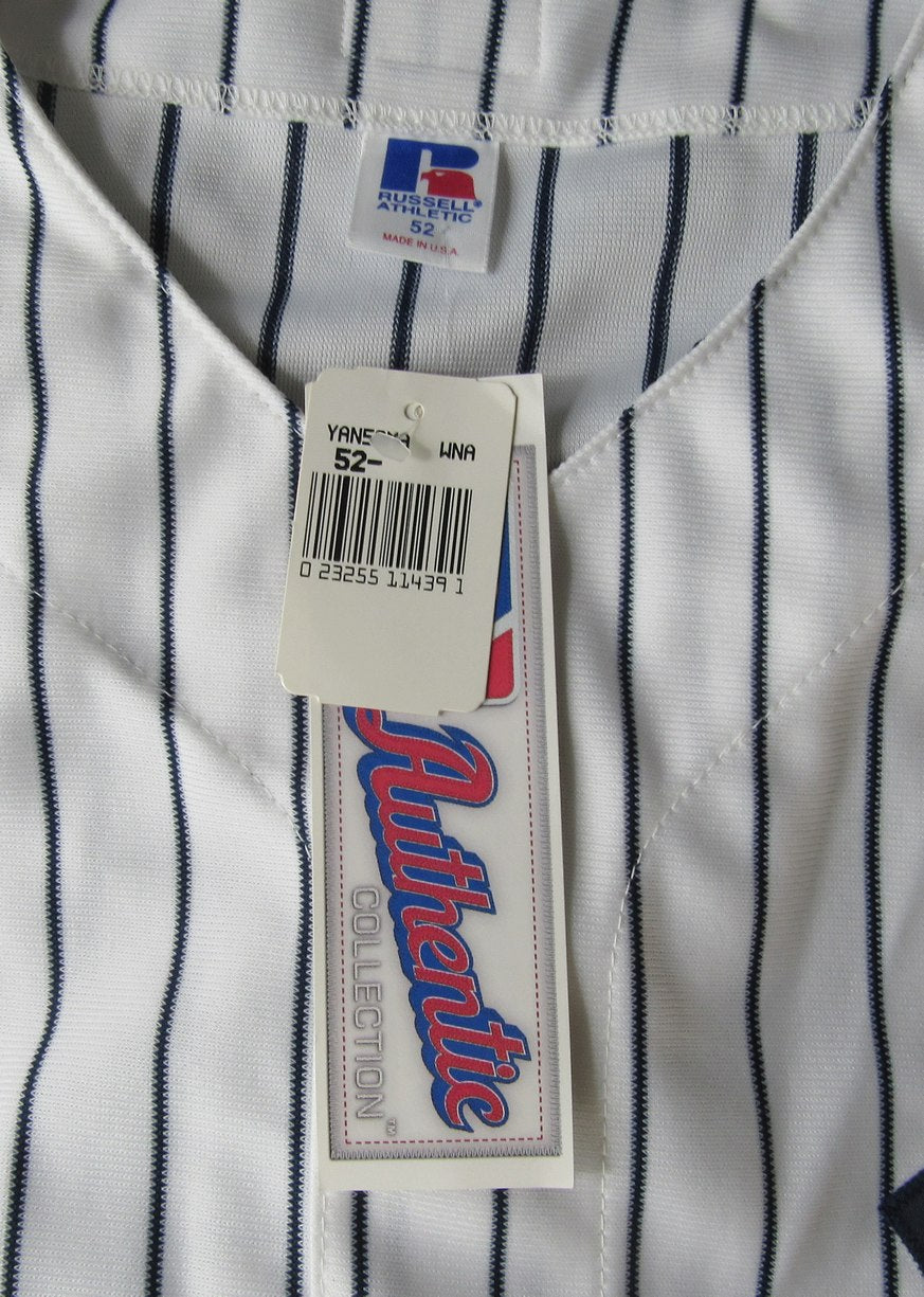 Joe Torre HOF Signed/Auto White Yankees Russell Baseball Jersey Steiner XHC57