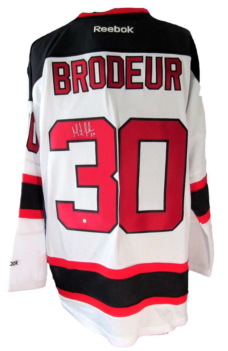 Martin Brodeur HOF Signed/Auto NJ Devils Reebok Hockey Jersey Steiner XHC60