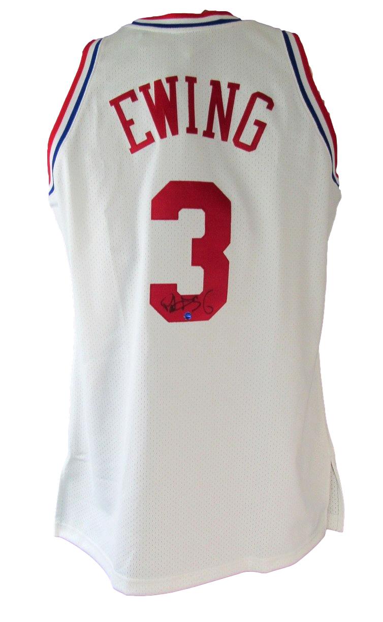 Patrick Ewing HOF Signed/Auto Mitchell & Ness Basketball Jersey Steiner XHC61