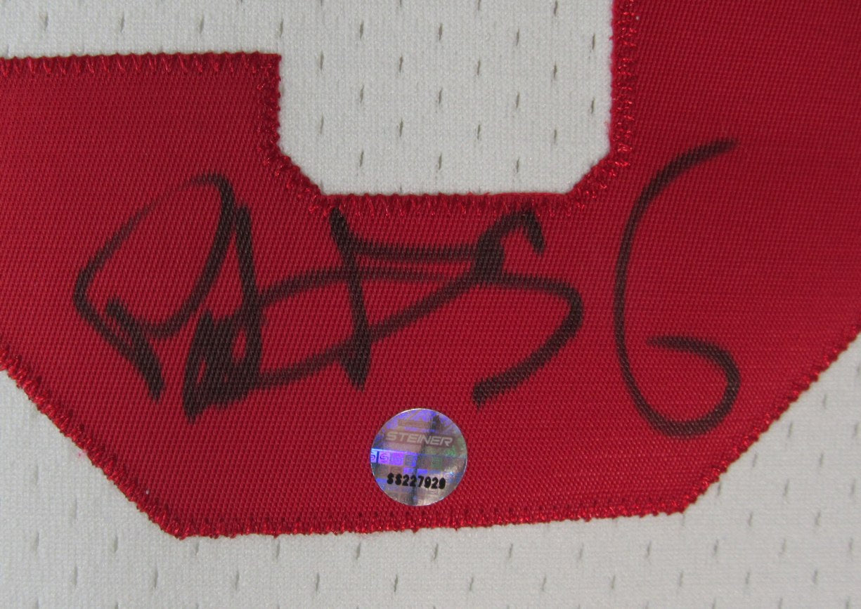 Patrick Ewing HOF Signed/Auto Mitchell & Ness Basketball Jersey Steiner XHC61