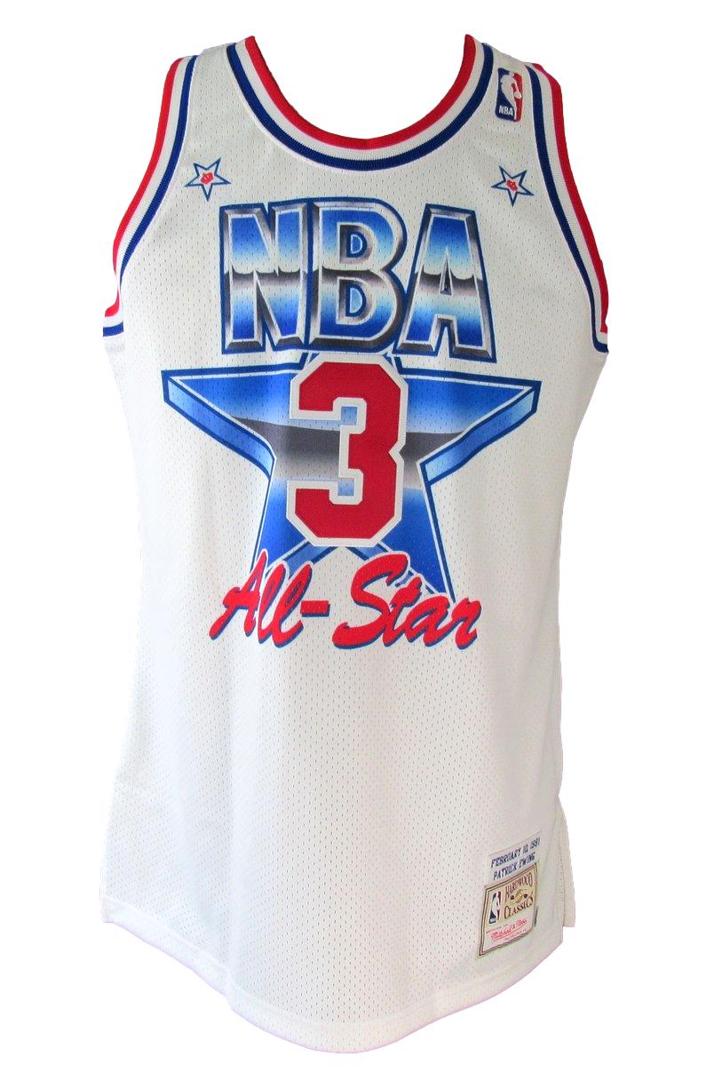Patrick Ewing HOF Signed/Auto Mitchell & Ness Basketball Jersey Steiner XHC61