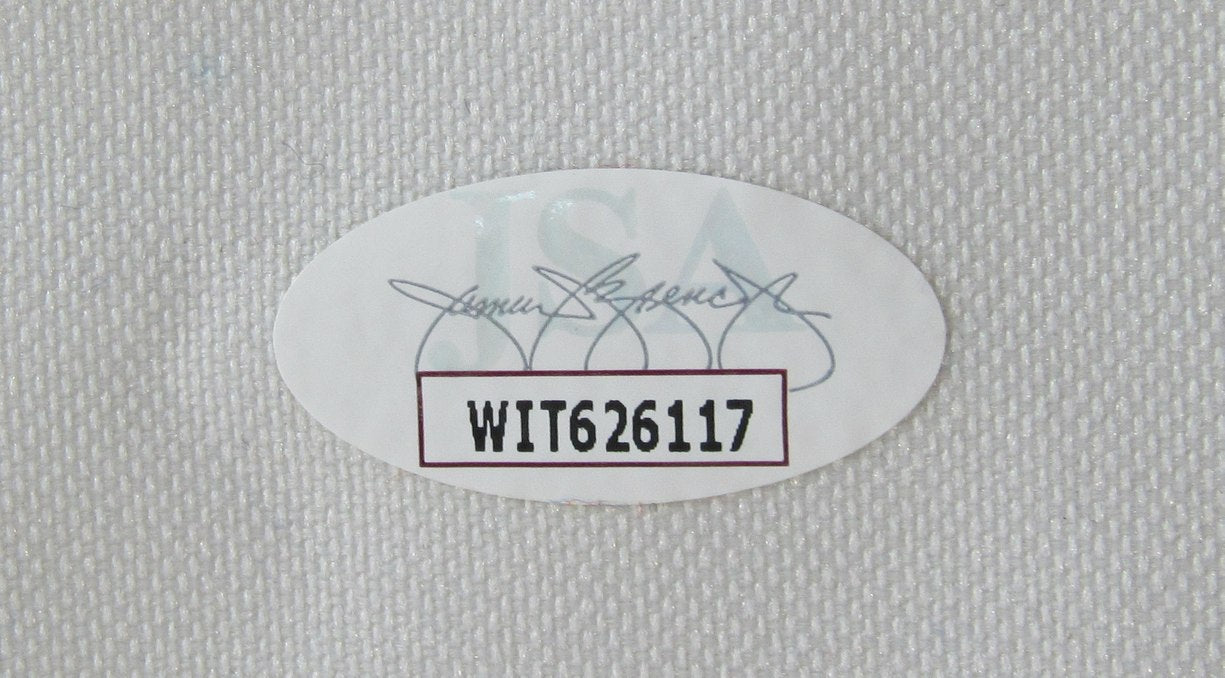 Ottis Anderson Signed/Inscribed Blue Giants Custom Football Jersey JSA XHC66