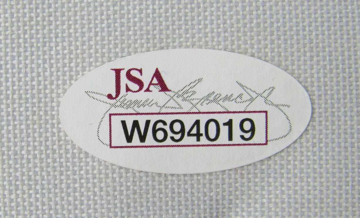 Jack Ham HOF Signed/Inscribed Black Steelers Custom Football Jersey JSA XHC70