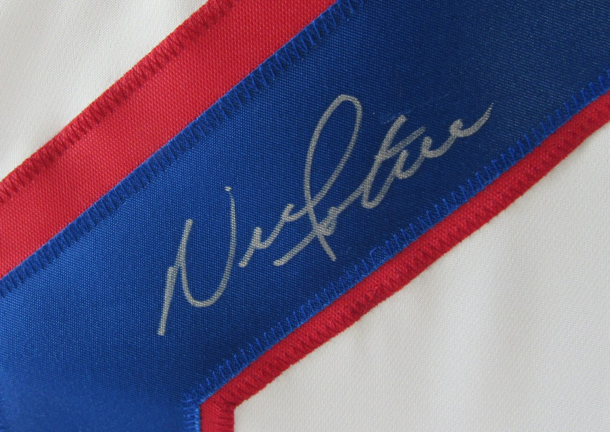 Nick Fotiu Signed/Autographed NY Rangers Custom Hockey Jersey Leaf XHC76