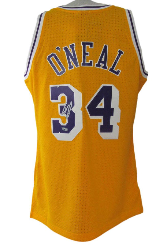 Shaquille O'Neal HOF Signed Mitchell & Ness Basketball Jersey Fanatics  XHC79