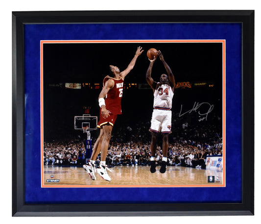 Charles Oakley NY Knicks Signed/Auto 16x20 Photo Framed Steiner XHC92