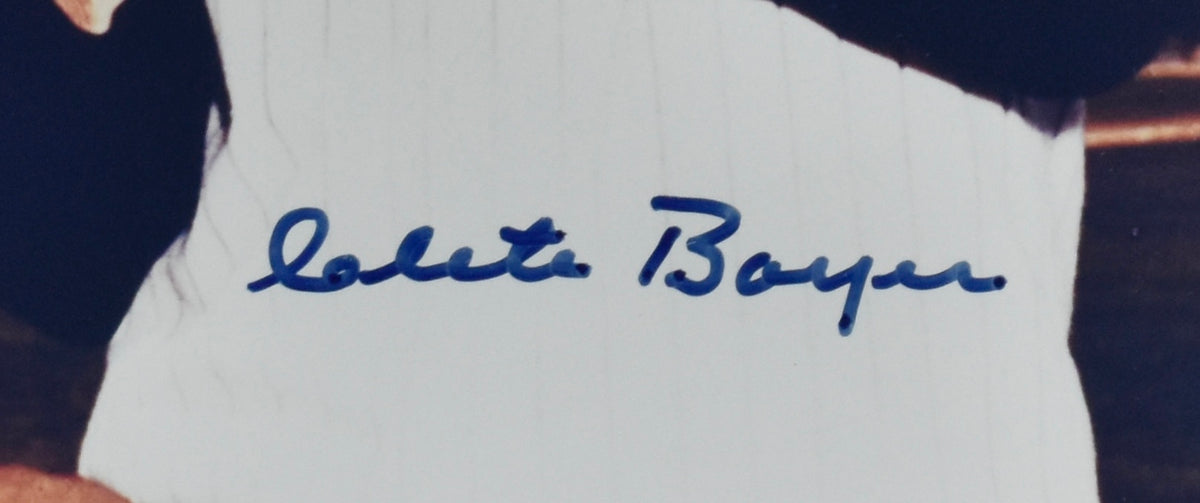 Clete Boyer New York Yankees Signed/Autographed 8x10 Photo HM XHC95
