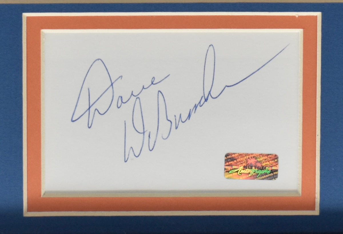 Dave DeBusschere HOF New York Knicks Signed/Autographed Collage Framed PB XHC96