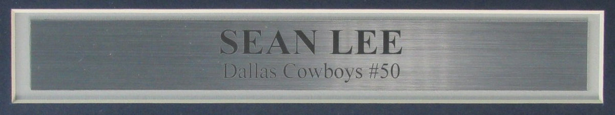 Sean Lee Dallas Cowboys Signed/Autographed 16x20 Photo Framed JSA 212630