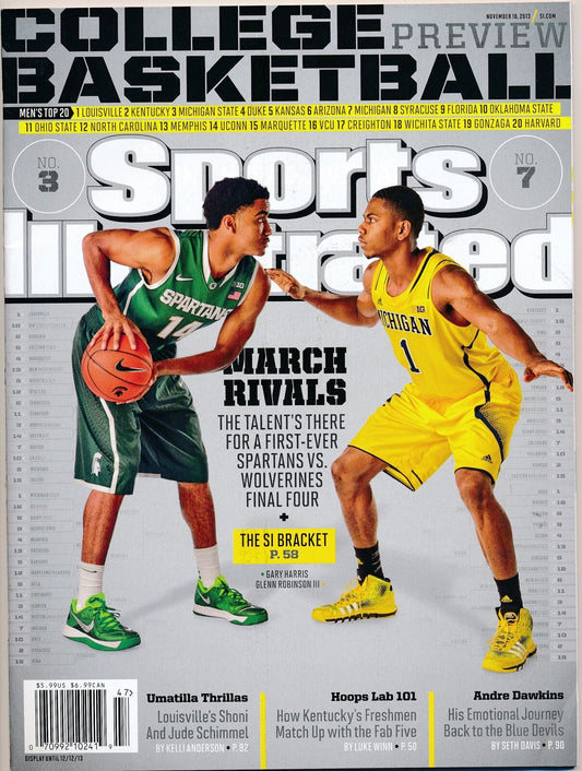 November 18, 2013 Gary Harris/Glenn Robinson III Sports Illustrated NO LABEL