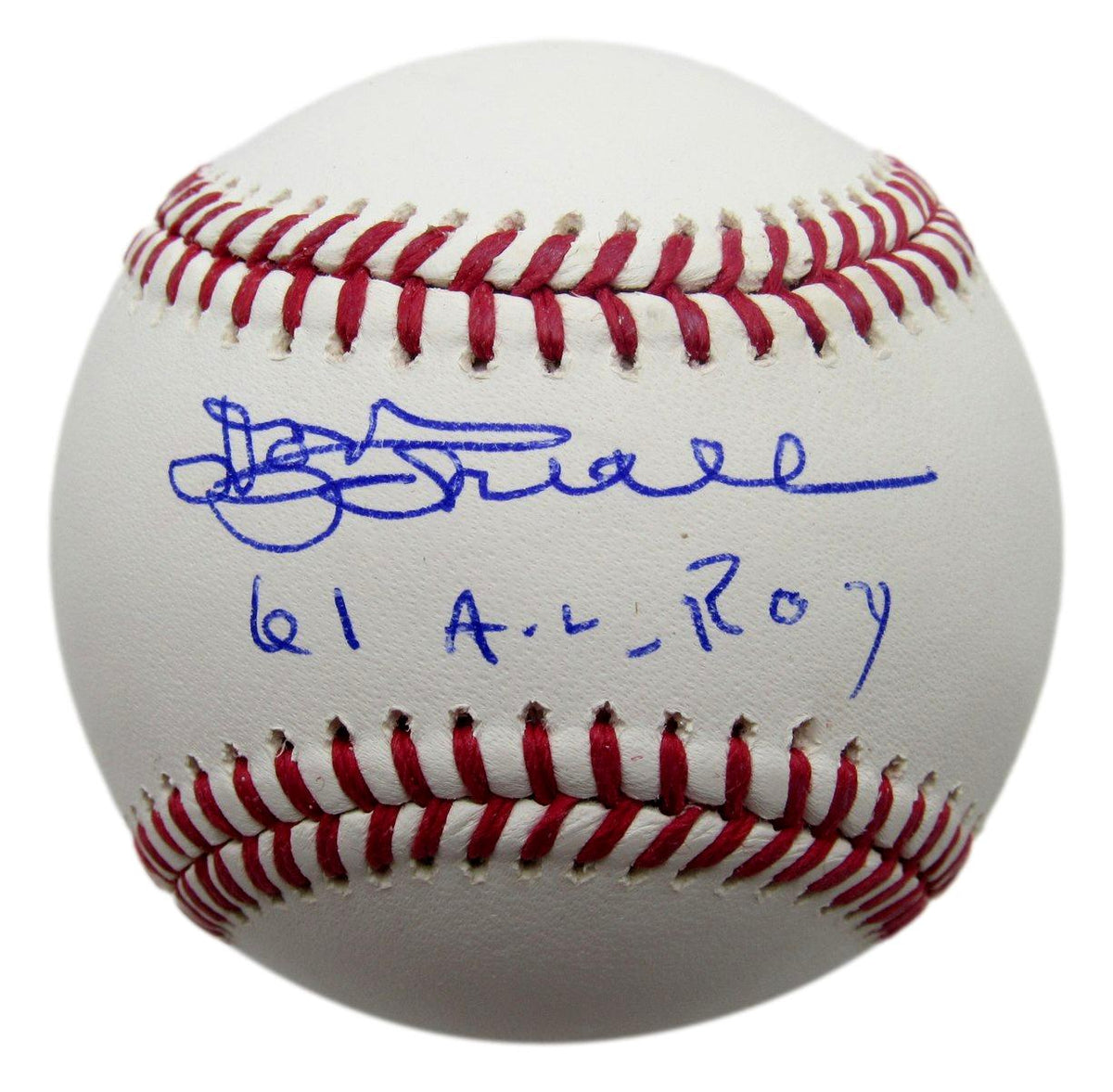Don Schwall Signed/Inscribed OML Baseball Pittsburgh Pirates JSA 212649