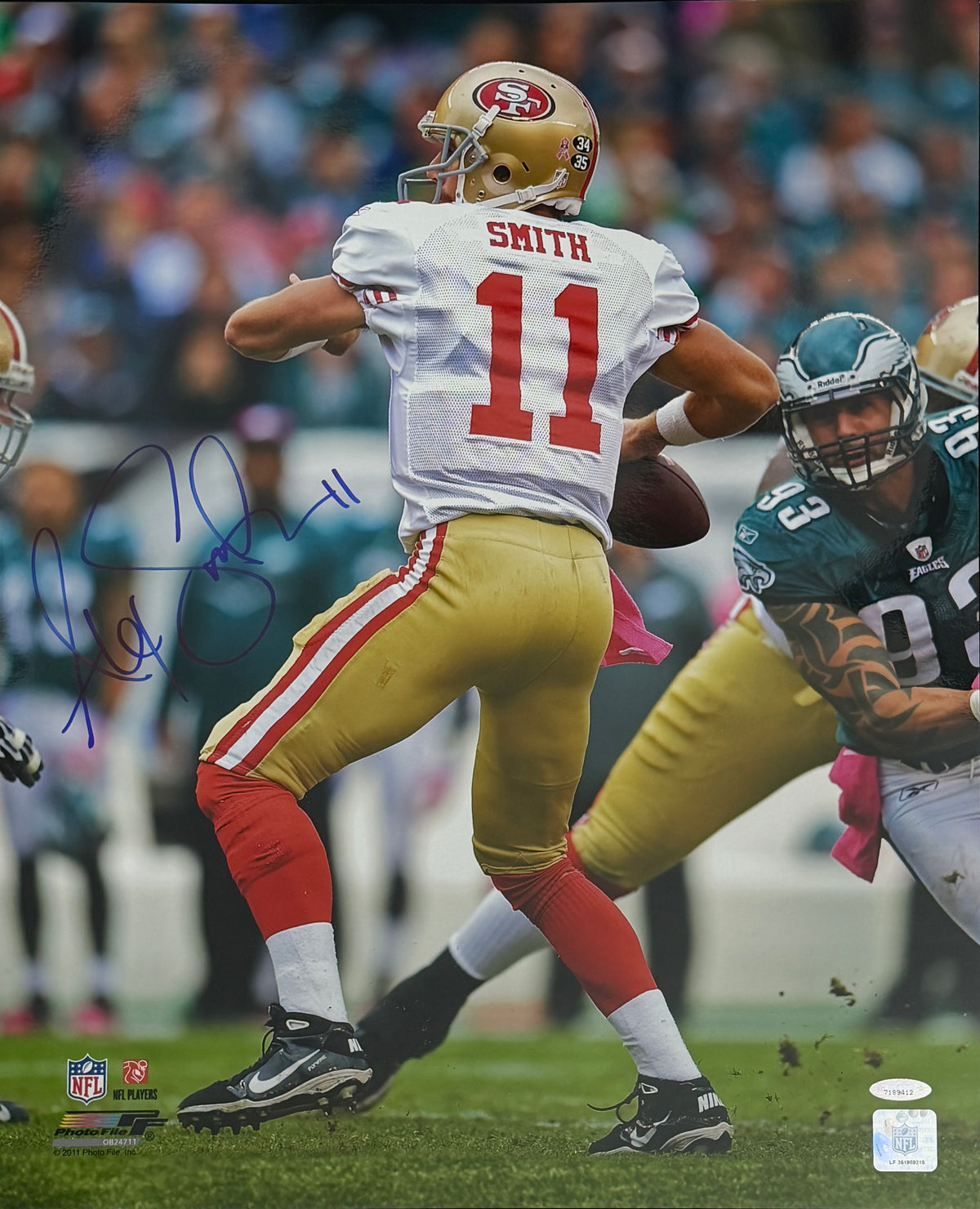 Alex Smith Signed/Autographed 16x20 Photo 49ers TriStar 212066