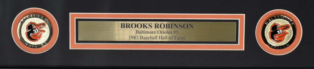 Brooks Robinson HOF Signed/Auto 8x10 Photo Collage Orioles Framed JSA 212165