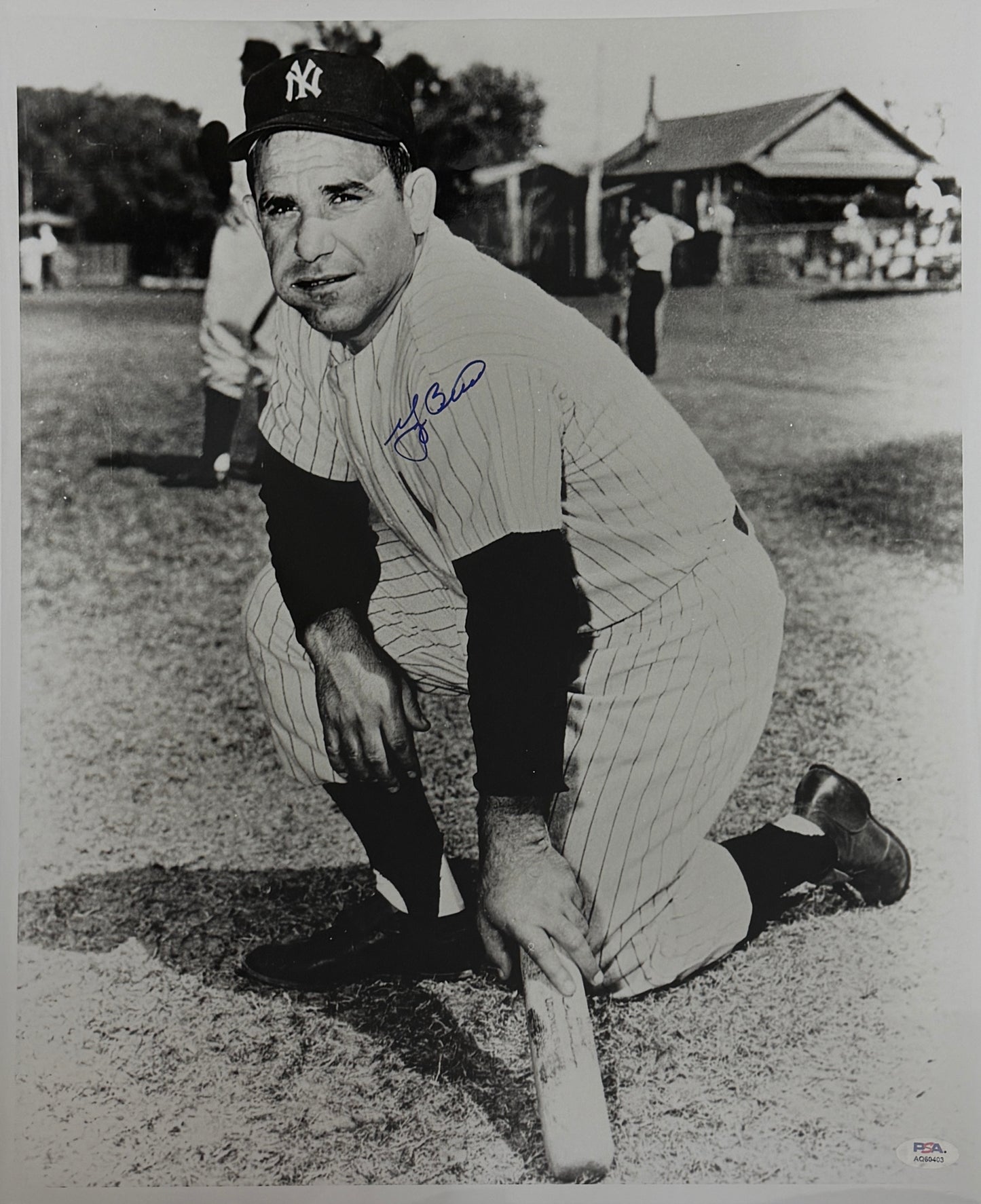 Yogi Berra HOF Signed/Autographed 16x20 Photo Yankees PSA 212211