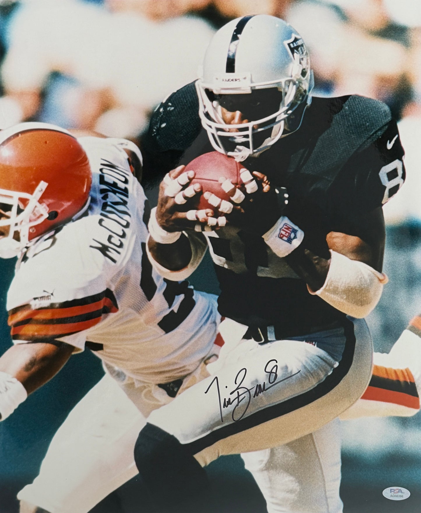 Tim Brown HOF Signed/Autographed 16x20 Photo Raiders PSA 212214