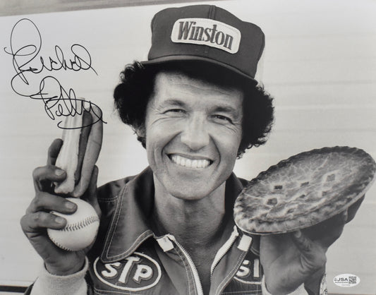 Richard Petty Signed/Autographed 11x14 Photo NASCAR JSA 212231