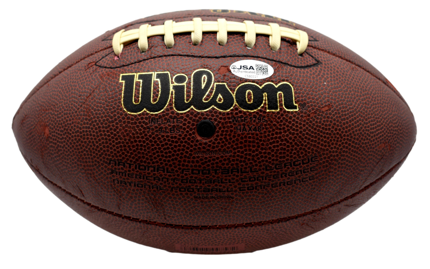 Dick Butkus HOF Signed/Autographed Wilson NFL Football Bears JSA 212858