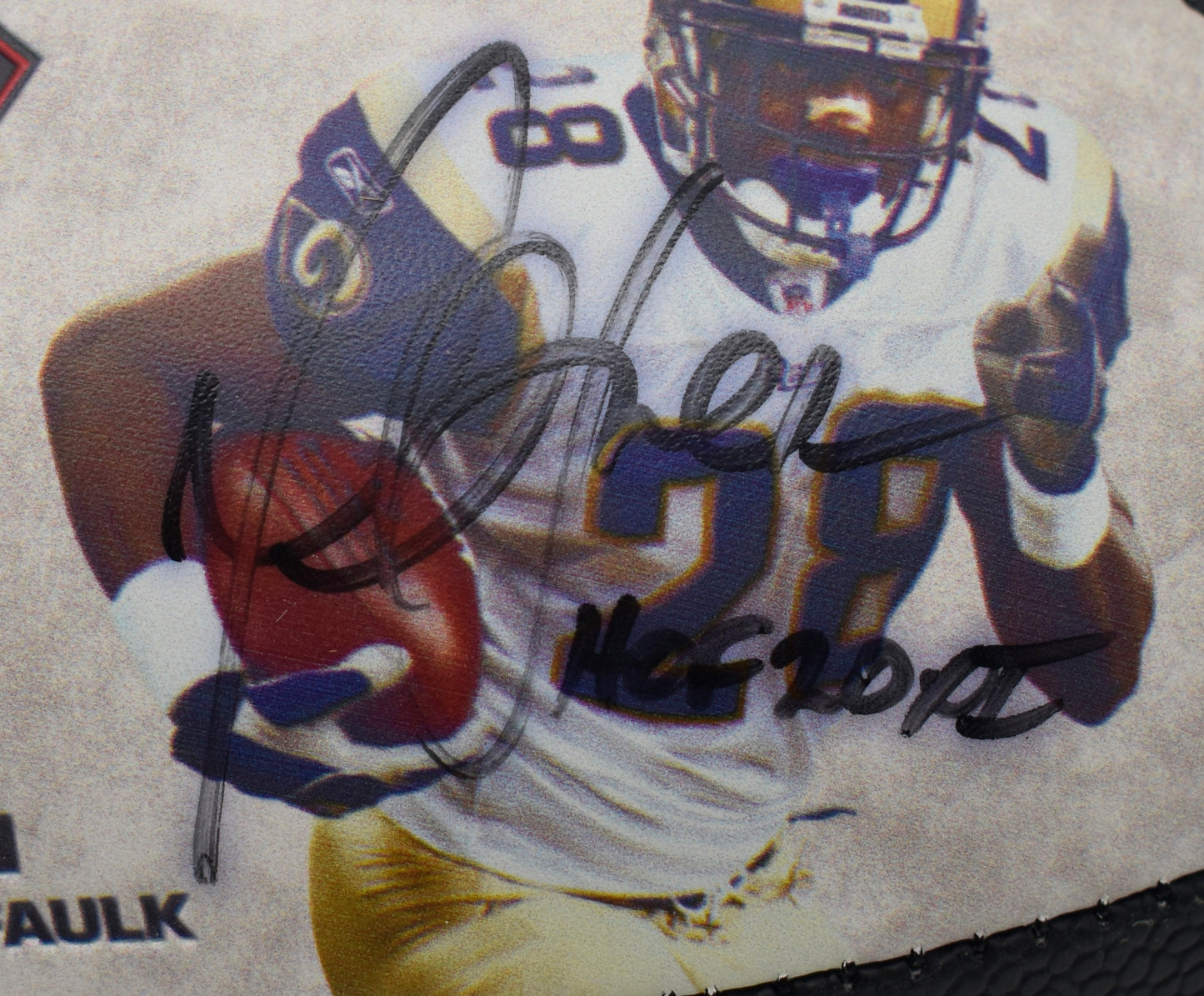 Marshall Faulk & Deion Sanders Signed/Autographed 2011 HOF Football JSA 212859