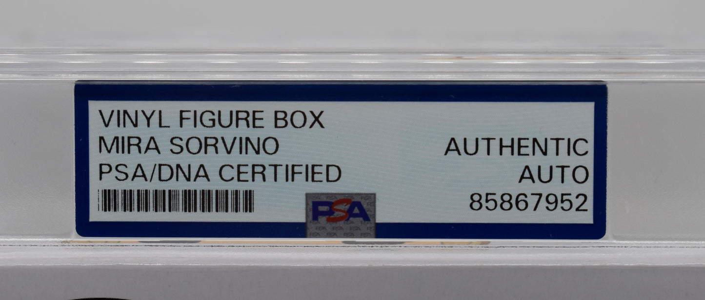 Mira Sorvino Signed/Autographed & Insc Funko Pop #908 Romy PSA 212863