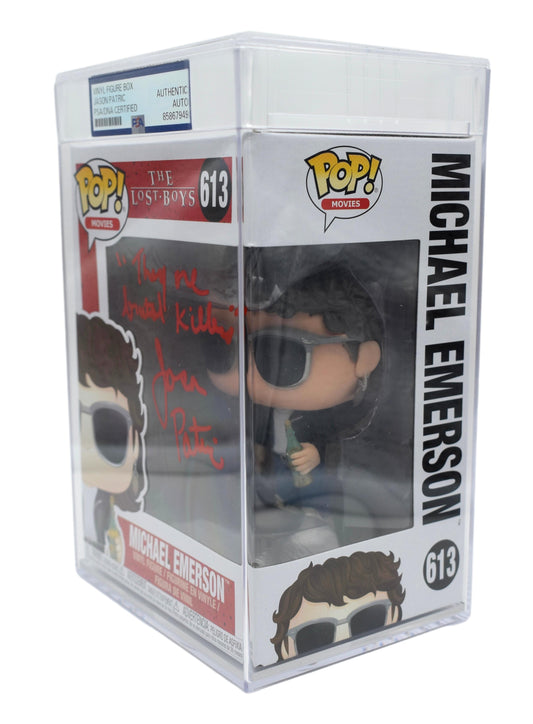 Jason Patric Signed/Autographed & Insc Funko Pop #613 The Lost Boys PSA 212865