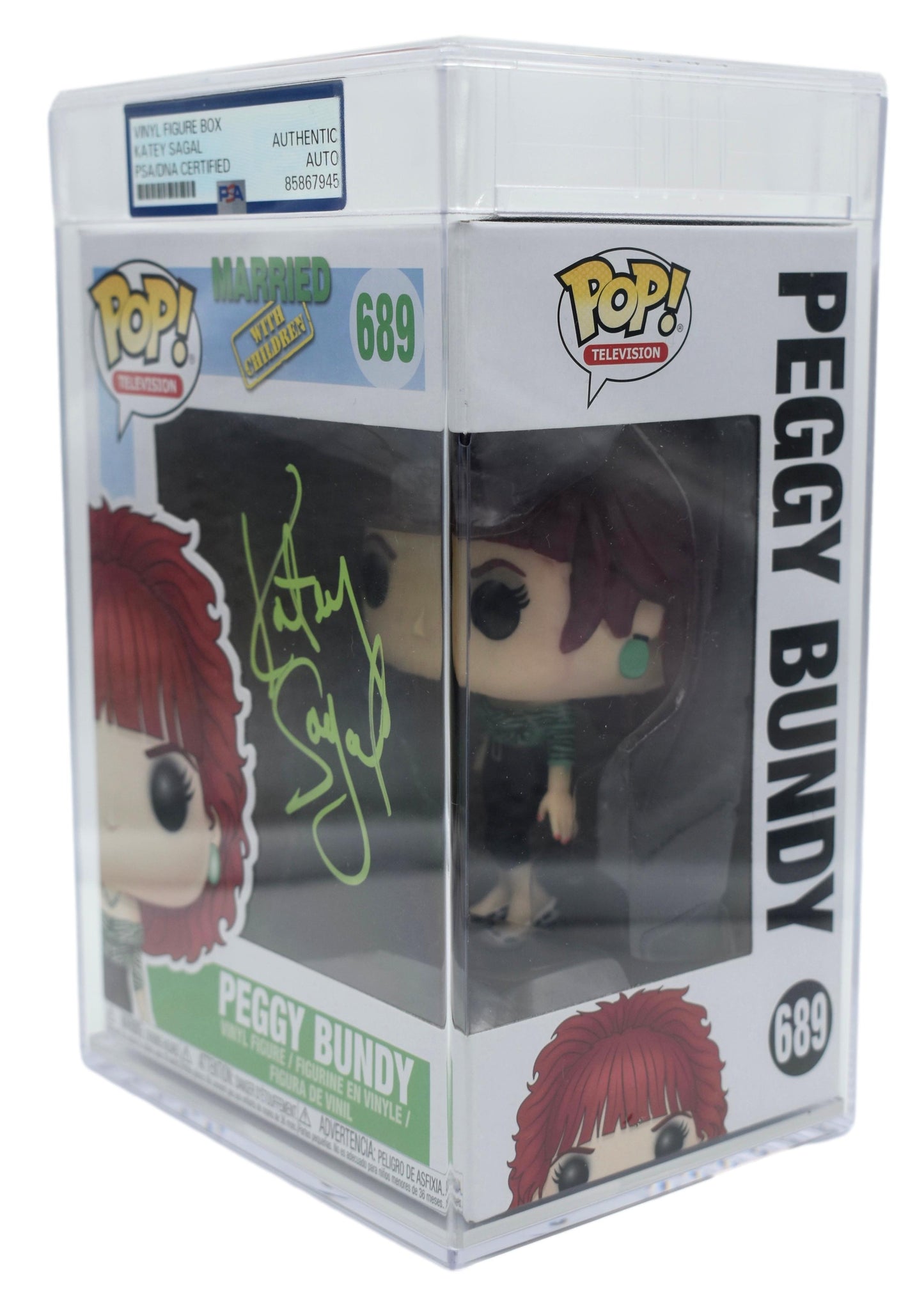Katey Sagal Signed/Autographed Funko Pop #689 Peggy Bundy PSA 212870