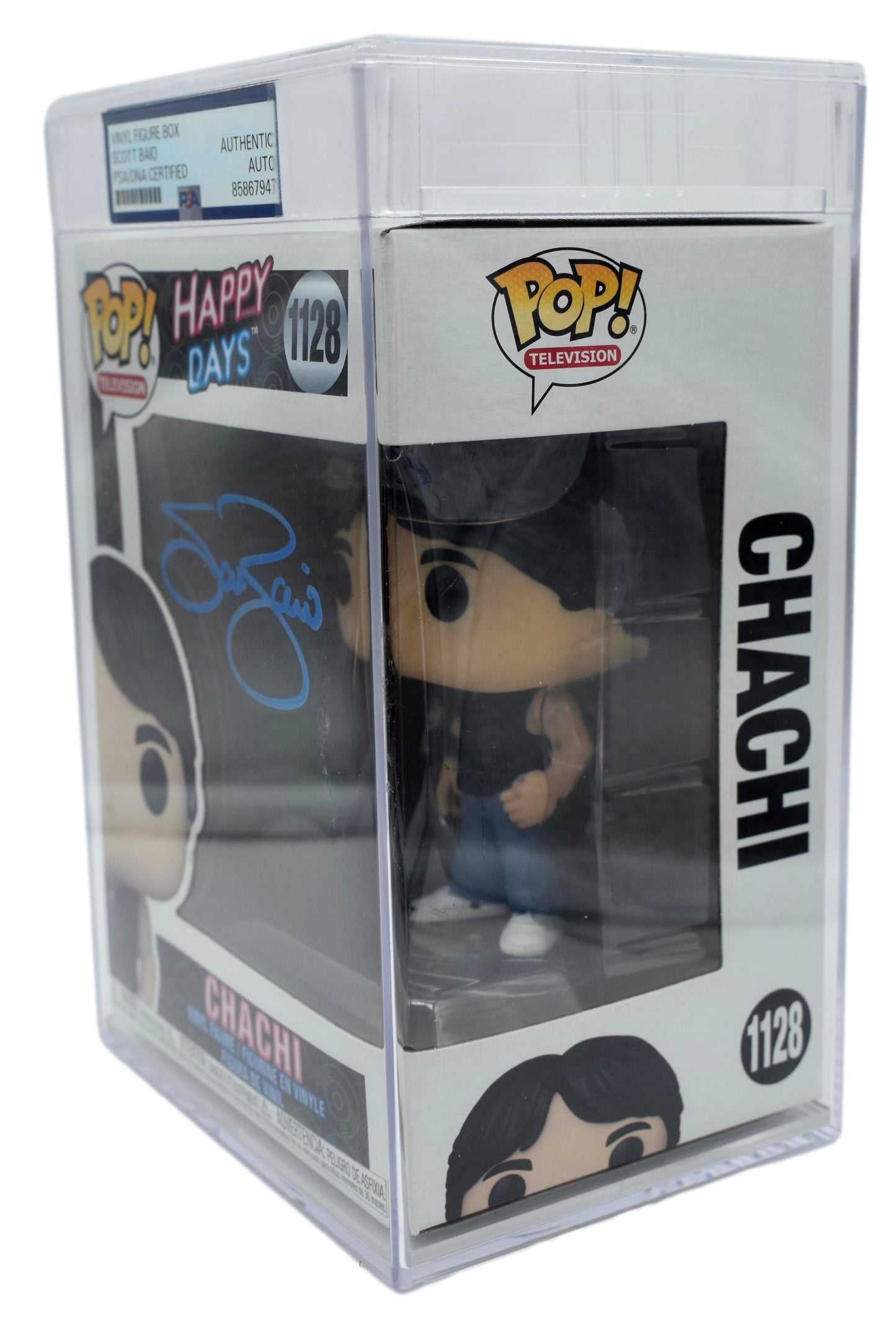 Scott Baio Signed/Autographed Funko Pop #1128 Chachi Happy Days PSA 212871