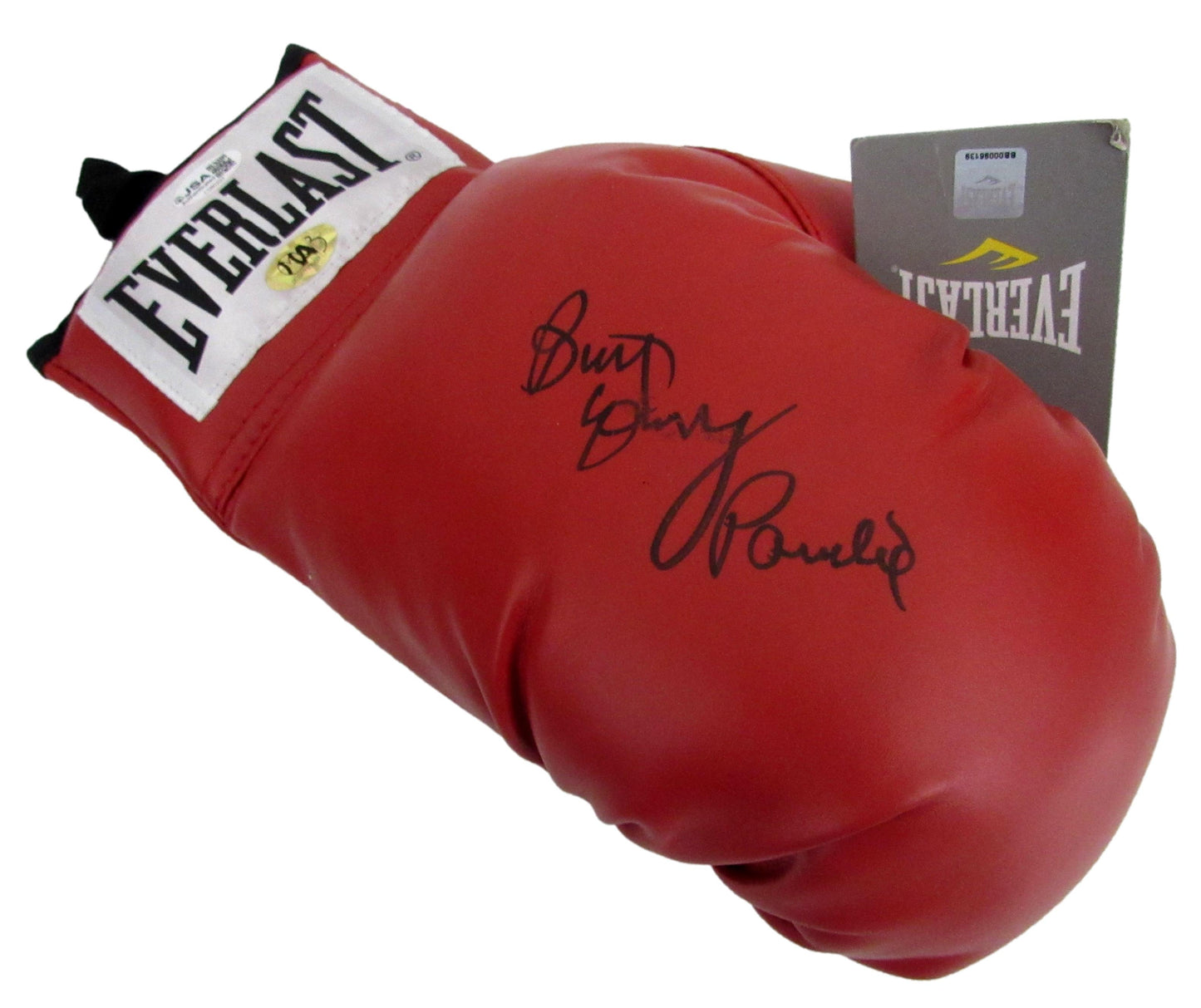 Bart Young Signed/Inscribed "Paulie"  Right Red Everlast Boxing Glove JSA 213334